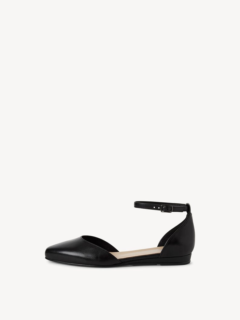 ballerina in pelle - nero 1-24251-42-003 compra tamaris ballerine online