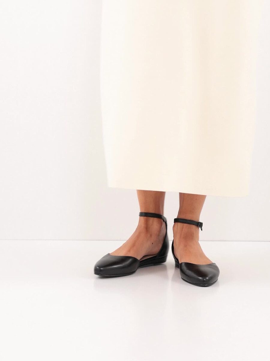 ballerina in pelle - nero 1-24251-42-003 compra tamaris ballerine online