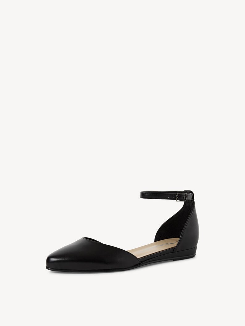 ballerina in pelle - nero 1-24251-42-003 compra tamaris ballerine online