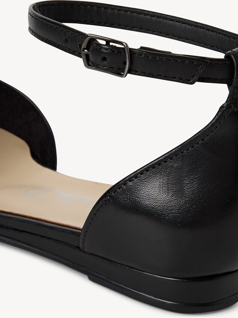 ballerina in pelle - nero 1-24251-42-003 compra tamaris ballerine online