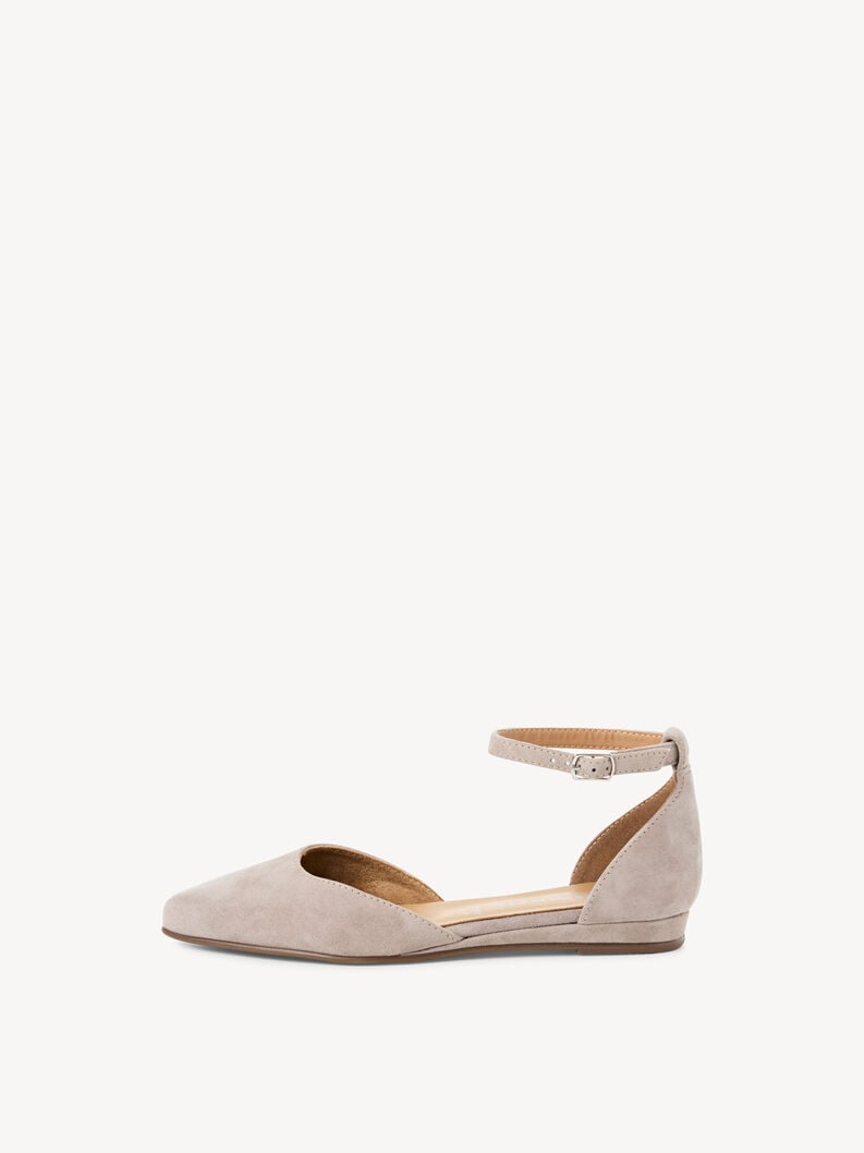 ballerina in pelle beige 1-24251-42-341 compra tamaris ballerine online