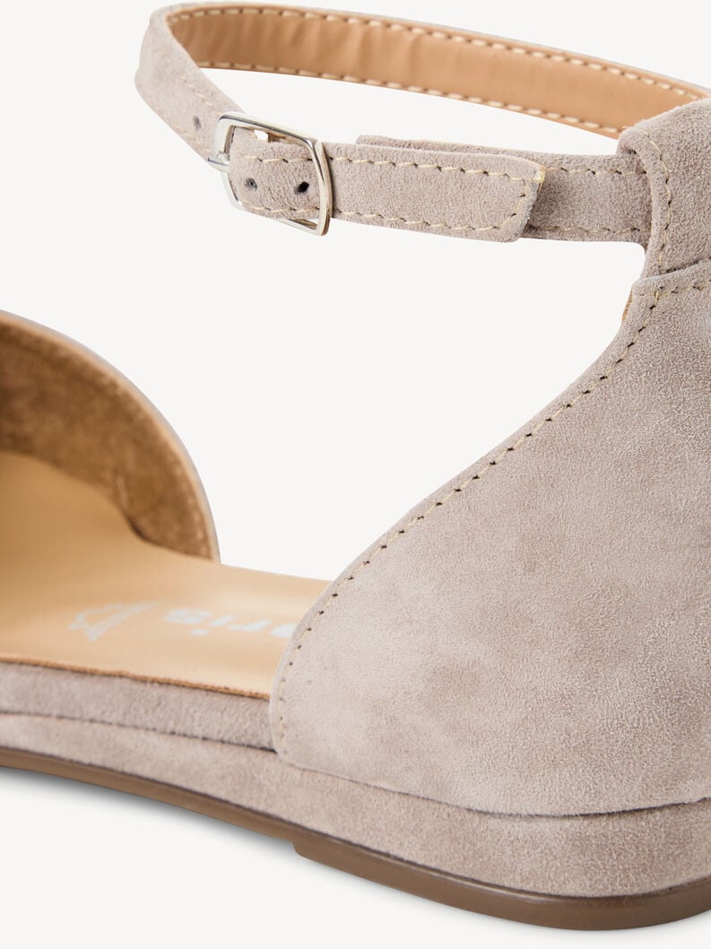 ballerina in pelle beige 1-24251-42-341 compra tamaris ballerine online