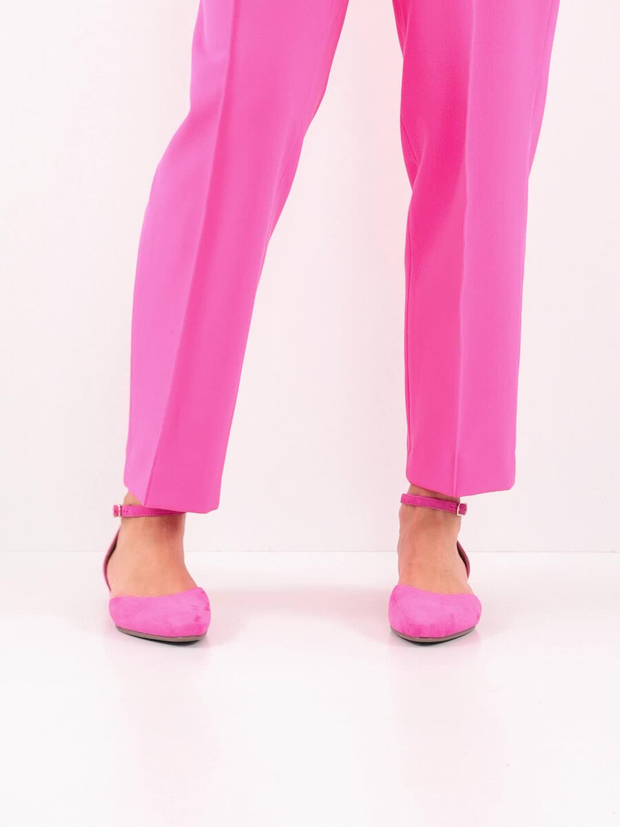 ballerina in pelle - rosa 1-24251-42-510 compra tamaris ballerine online