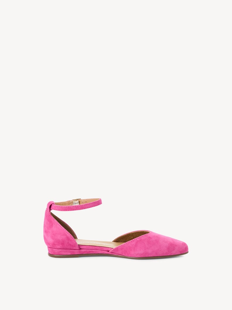 ballerina in pelle - rosa 1-24251-42-510 compra tamaris ballerine online