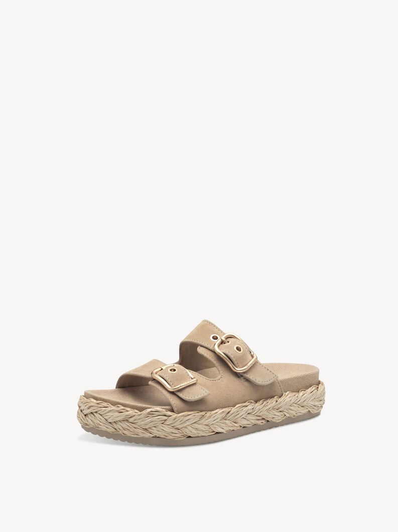 pelle di mulo - marrone 1-27412-44-435 compra tamaris muli online