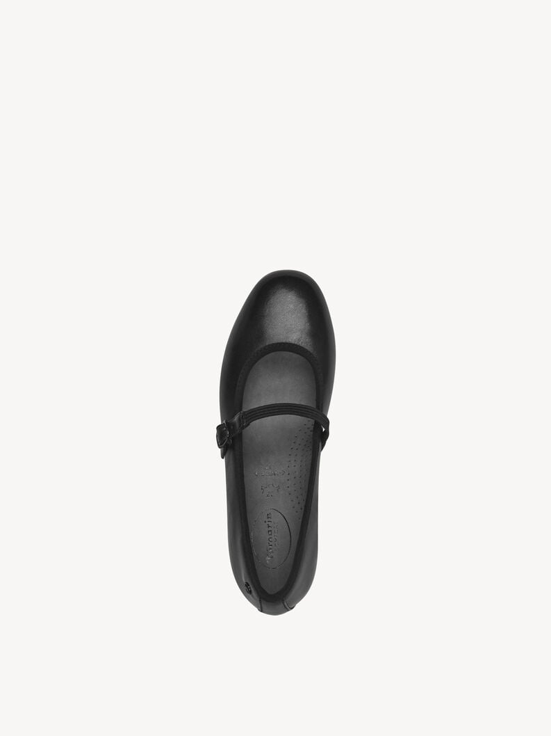 ballerina in pelle - nero 8-82107-44-001 compra tamaris ampia ballerine online
