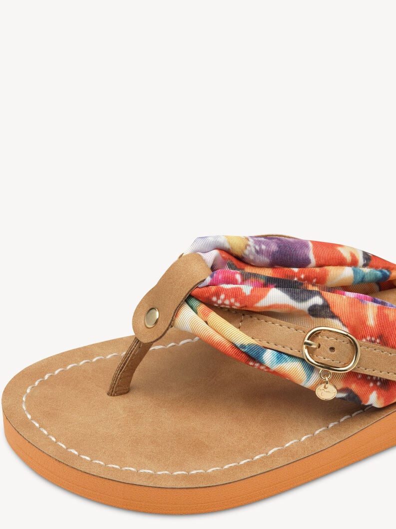 punta separatori - arancio 1-27109-42-608 compra tamaris toe post sandals online
