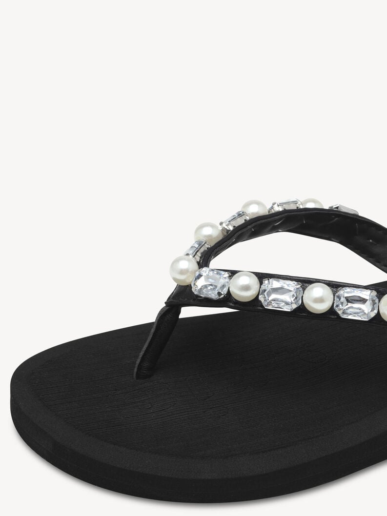 punta separatori - nero 1-27121-44-043 compra tamaris toe post sandals online
