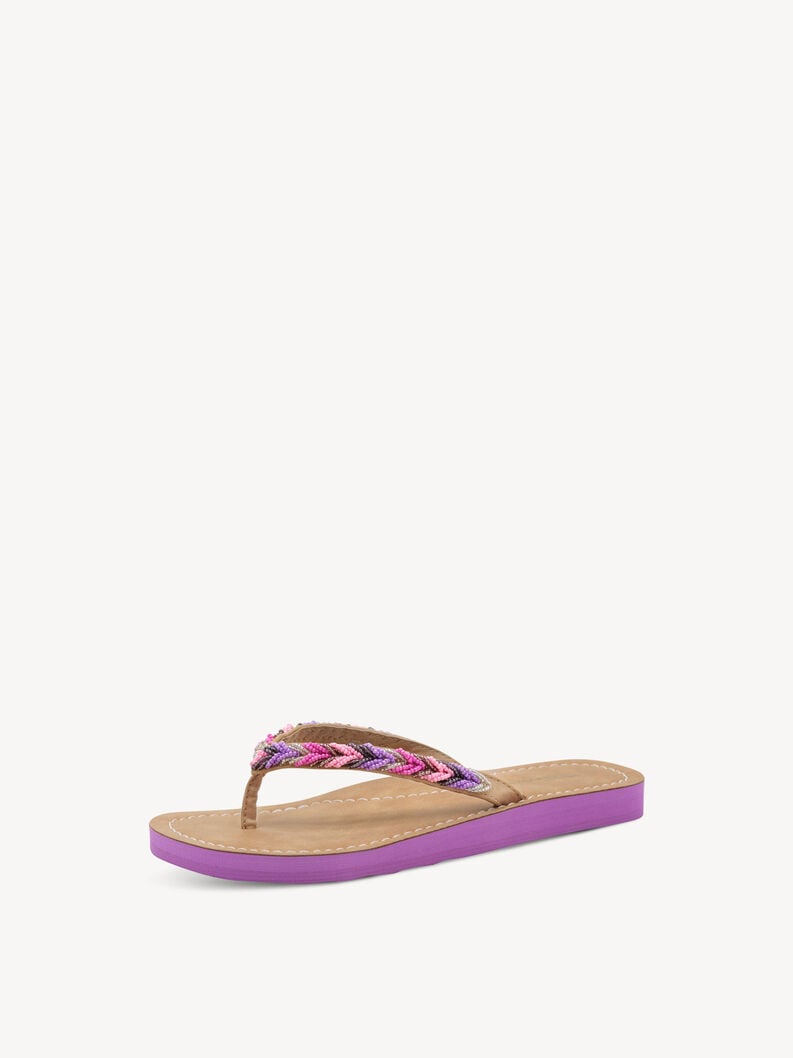 punta separatori - viola 1-27121-44-539 compra tamaris toe post sandals online