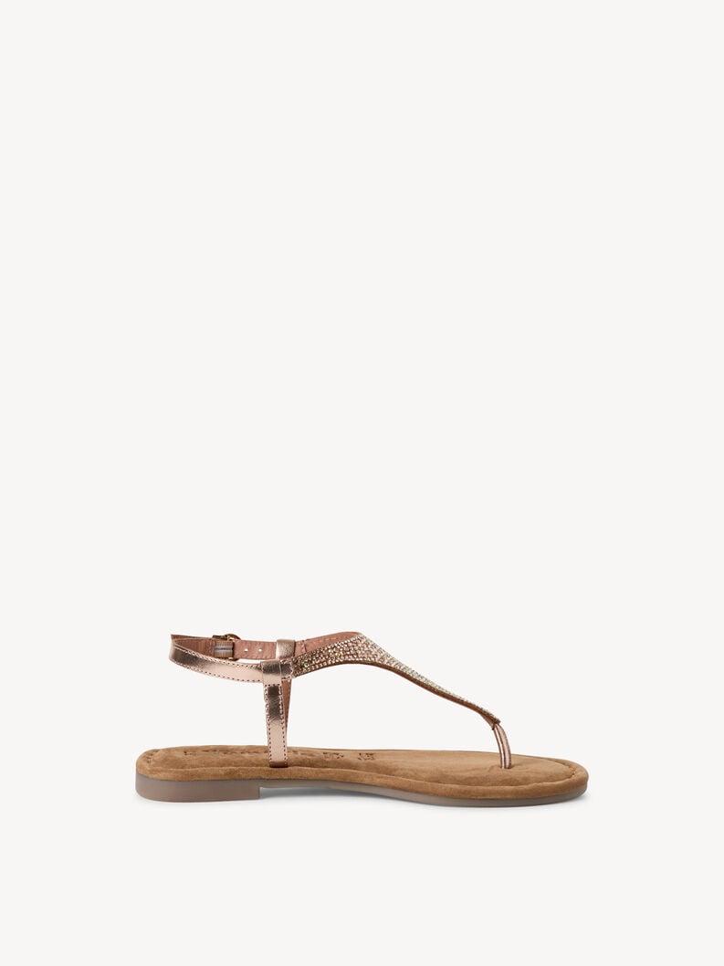 sandalo in pelle - rosa 1-28132-44-586 compra tamaris sandali online