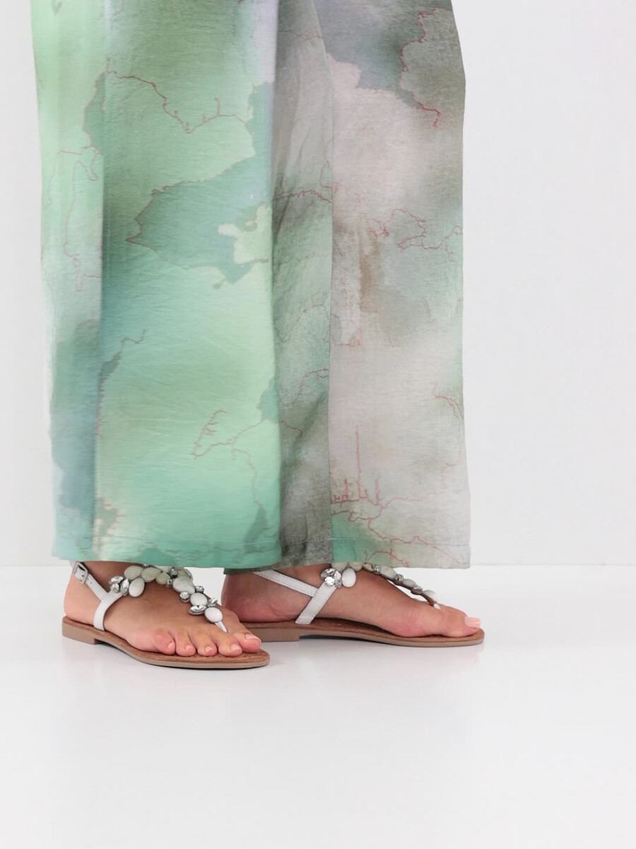 sandalo bianco 1-28163-42-197 compra tamaris toe post sandals online