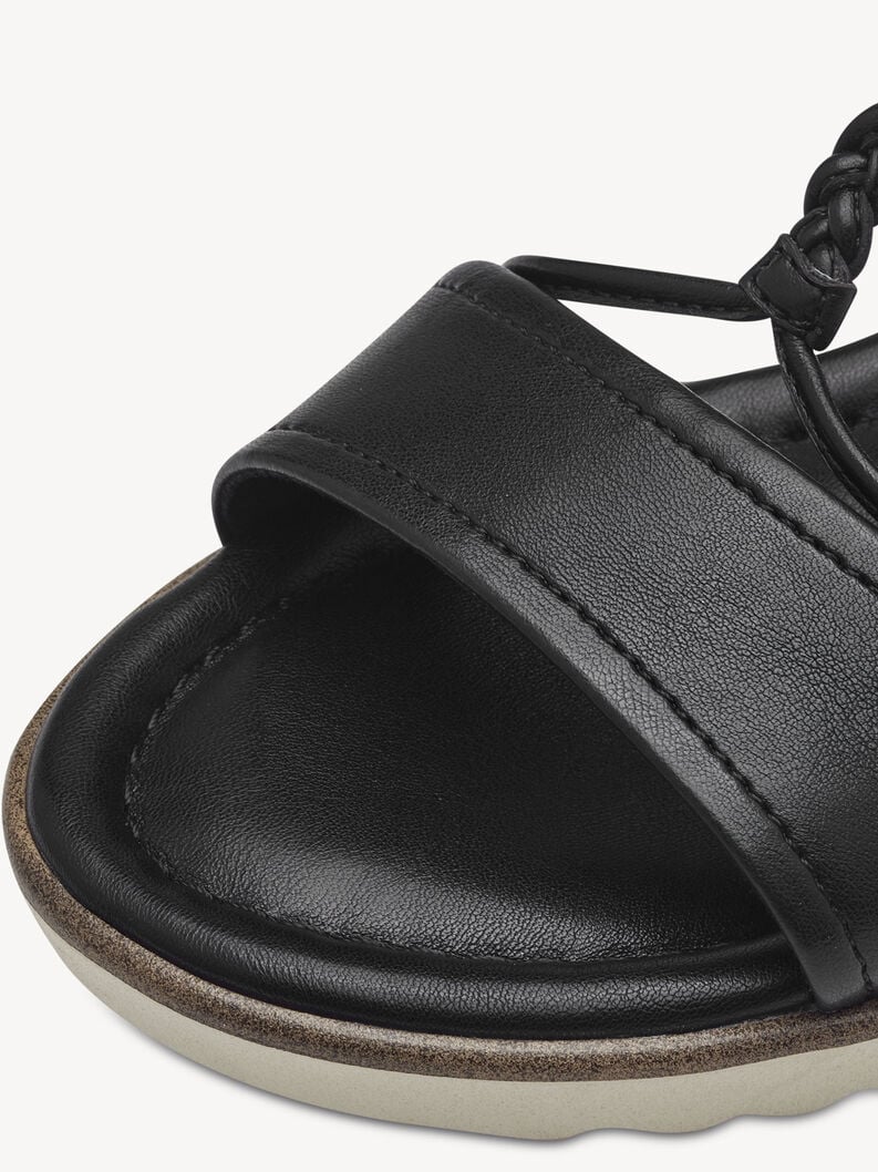 sandalo con tacco - nero 1-28102-42-001 compra tamaris sandali online