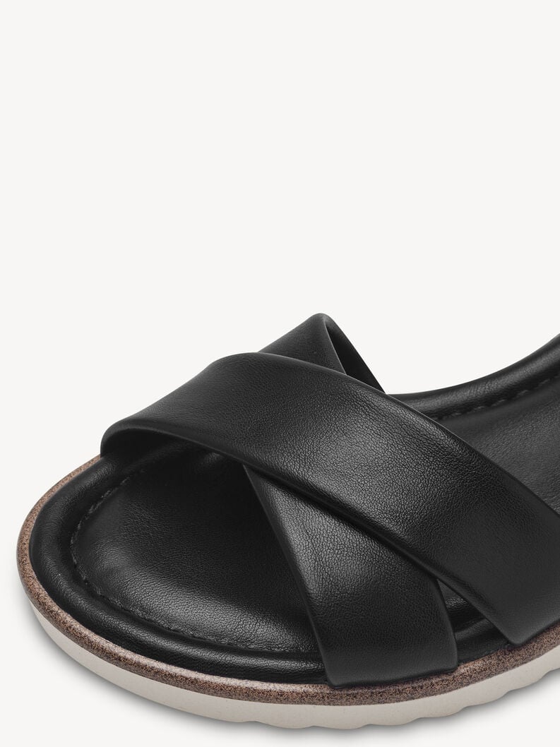 sandalo con tacco - nero 1-28106-42-001 compra tamaris sandali online