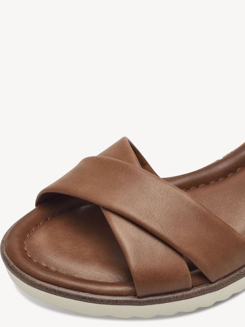 sandalo con tacco - marrone 1-28106-42-305 compra tamaris sandali online