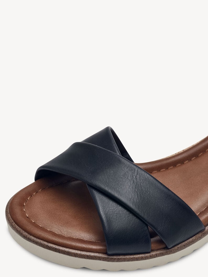 sandalo con tacco - blu 1-28106-42-805 compra tamaris sandali online