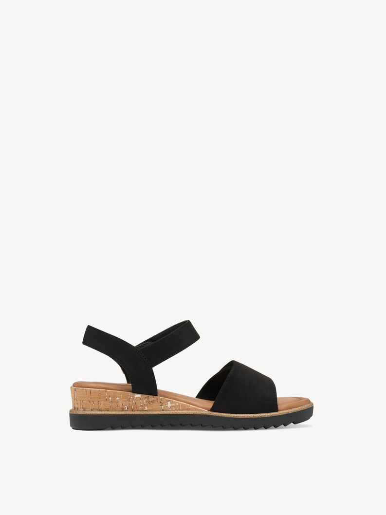 sandalo con tacco - nero 1-28118-44-001 compra tamaris sandali online