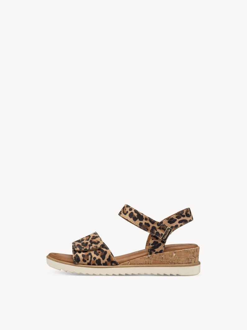 sandalo con tacco - marrone 1-28118-44-360 compra tamaris sandali online