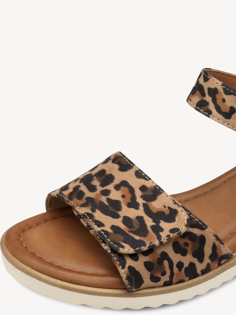 sandalo con tacco - marrone 1-28118-44-360 compra tamaris sandali online