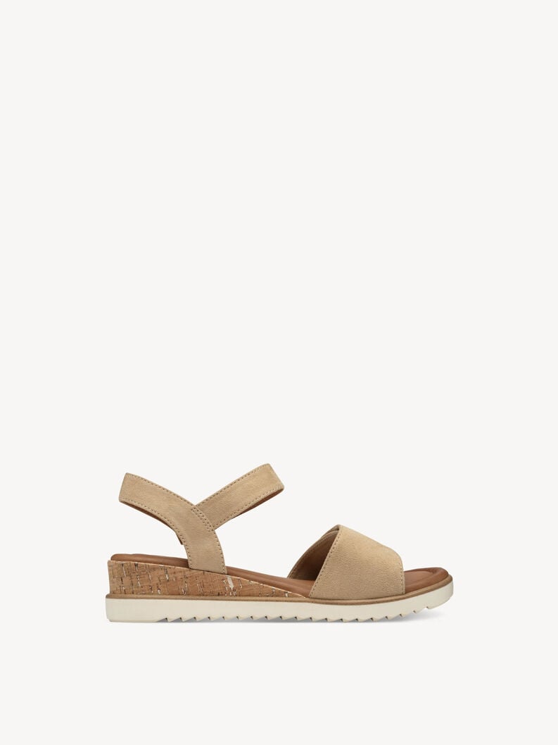 sandalo con tacco - marrone 1-28118-44-435 compra tamaris sandali online