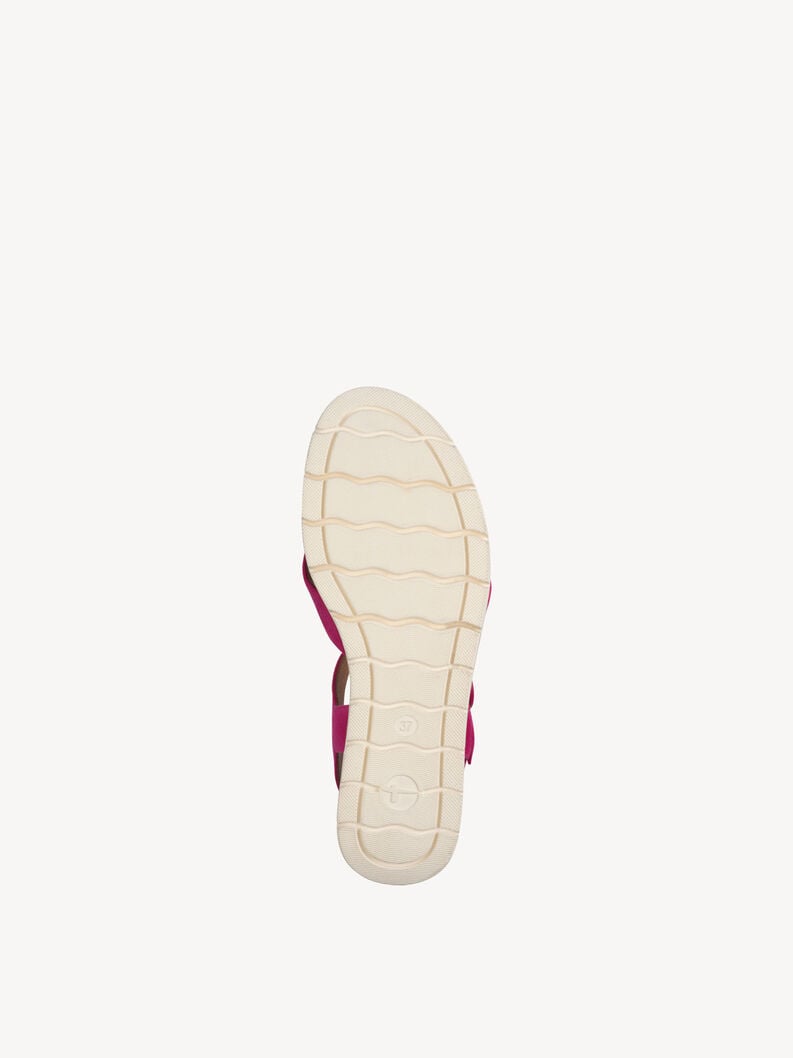 in pelle sandalo con tacco - rosa 1-28202-42-513 compra tamaris sandali online