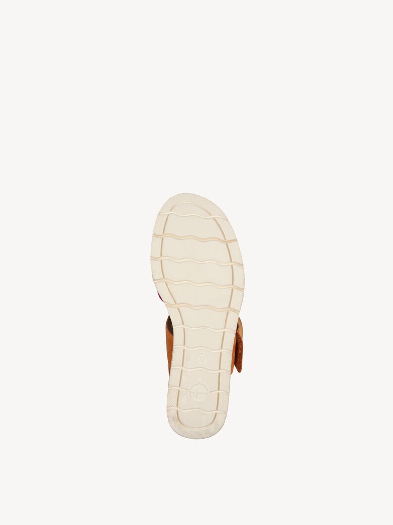 in pelle sandalo con tacco - rosa 1-28206-42-562 compra tamaris sandali online
