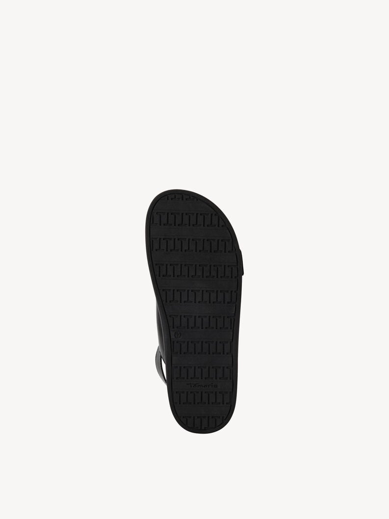 in pelle sandalo con tacco - nero 1-28225-44-003 compra tamaris sandali online