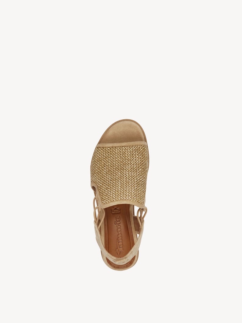 sandalo con tacco - marrone 1-28240-44-435 compra tamaris sandali online