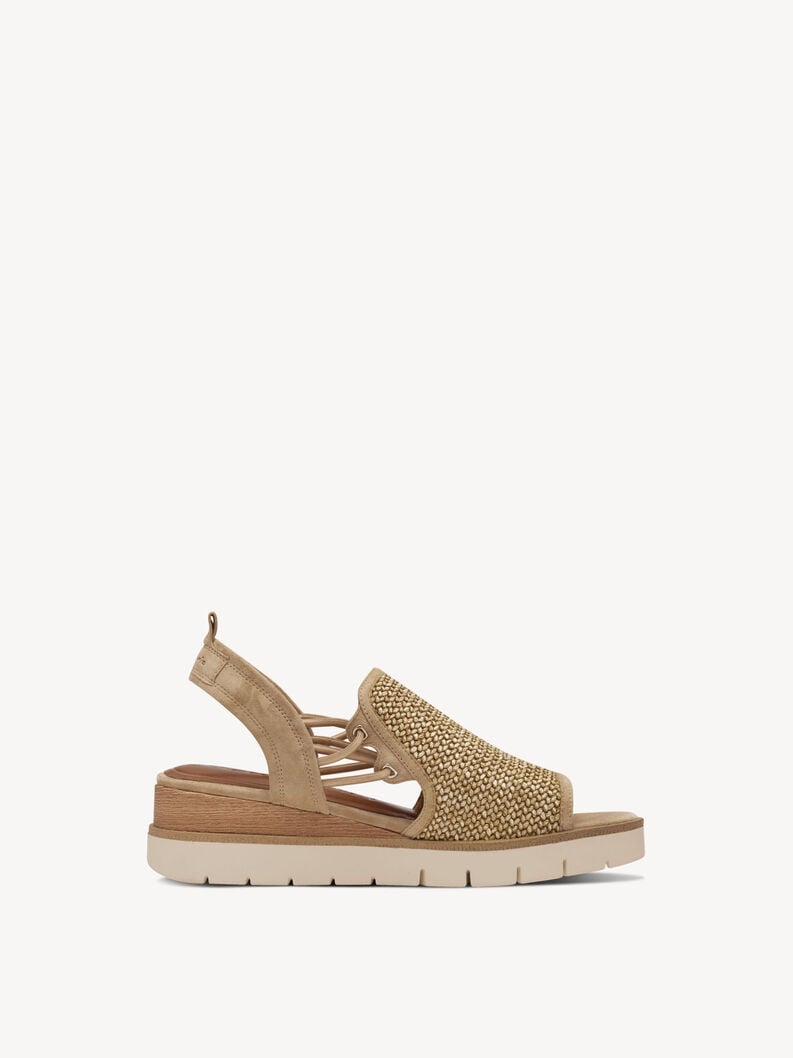 sandalo con tacco - marrone 1-28240-44-435 compra tamaris sandali online