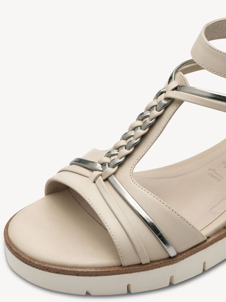 sandalo con tacco - beige 1-28256-44-430 compra tamaris sandali online