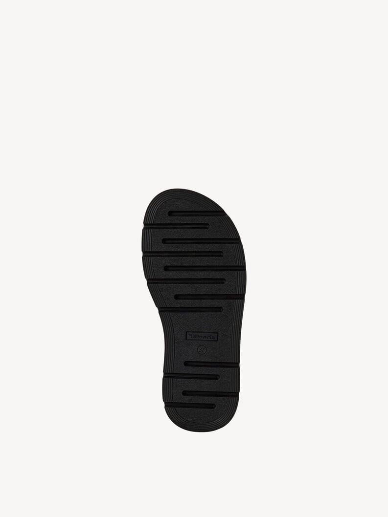 in pelle sandalo con tacco - nero 1-28270-42-003 compra tamaris sandali online