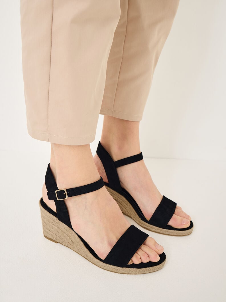 sandalo con tacco - nero 1-28300-42-001 compra tamaris sandali online
