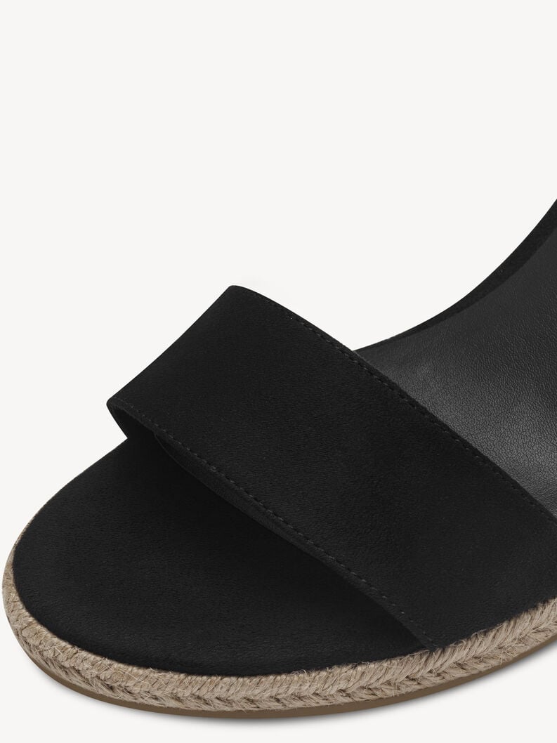 sandalo con tacco - nero 1-28300-42-001 compra tamaris sandali online