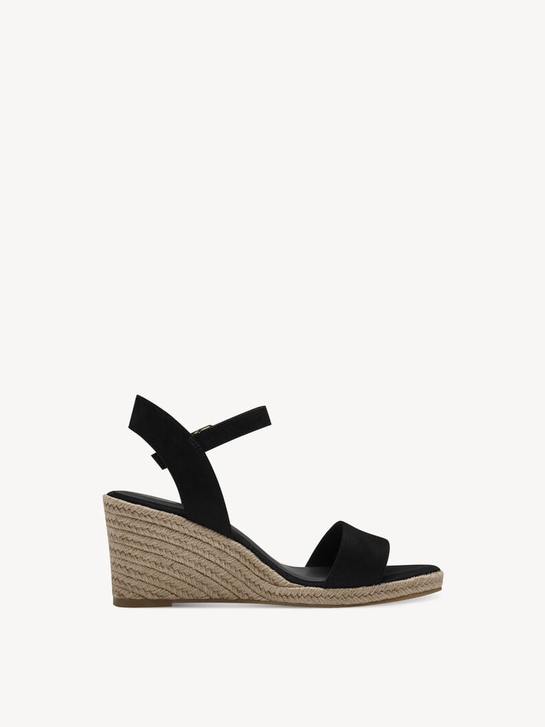 sandalo con tacco - nero 1-28300-42-001 compra tamaris sandali online