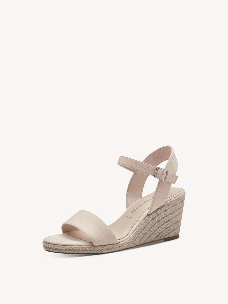 sandalo con tacco - beige 1-28300-42-251 compra tamaris sandali online