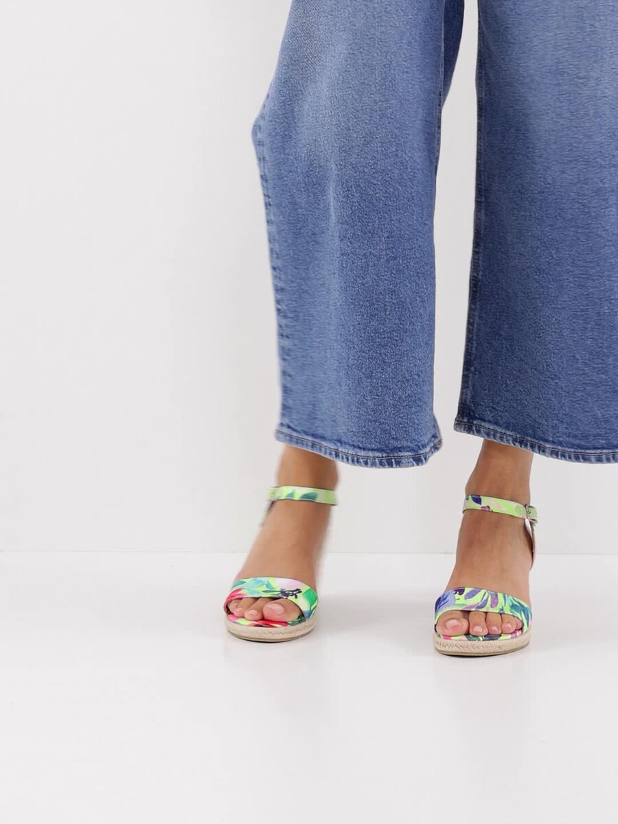 sandalo con tacco - verde 1-28300-42-701 compra tamaris sandali online