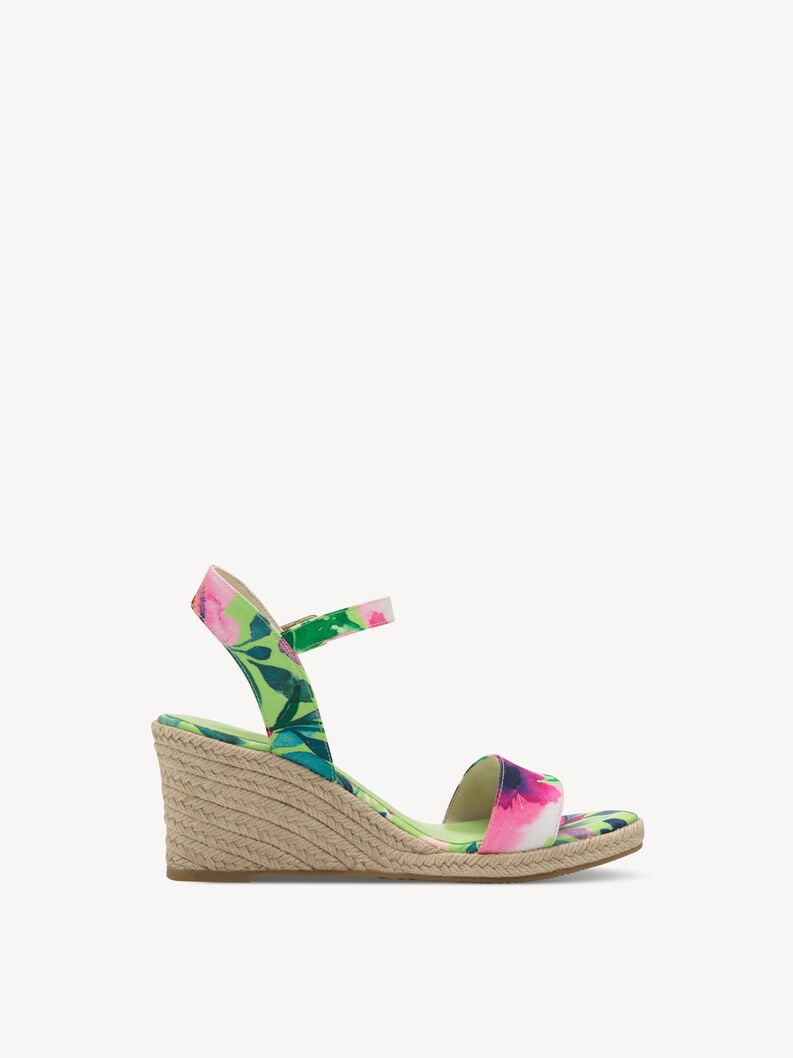 sandalo con tacco - verde 1-28300-42-701 compra tamaris sandali online
