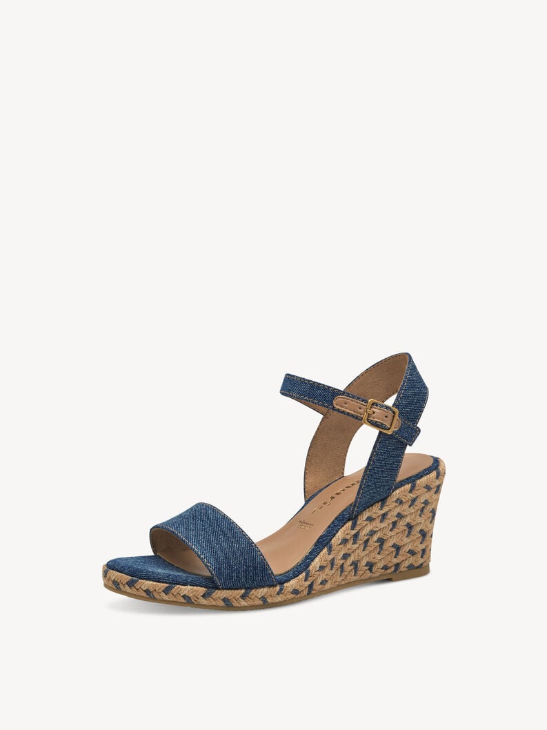 sandalo con tacco - blu 1-28300-42-8a2 compra tamaris sandali online