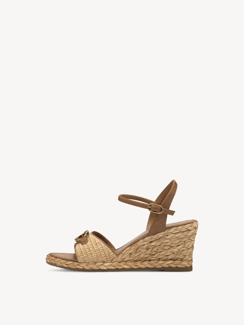 sandalo con tacco - beige 1-28339-44-318 compra tamaris sandali online