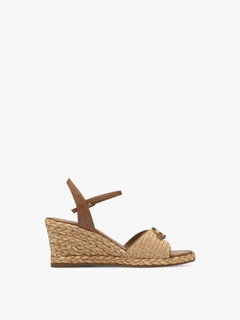 sandalo con tacco - beige 1-28339-44-318 compra tamaris sandali online