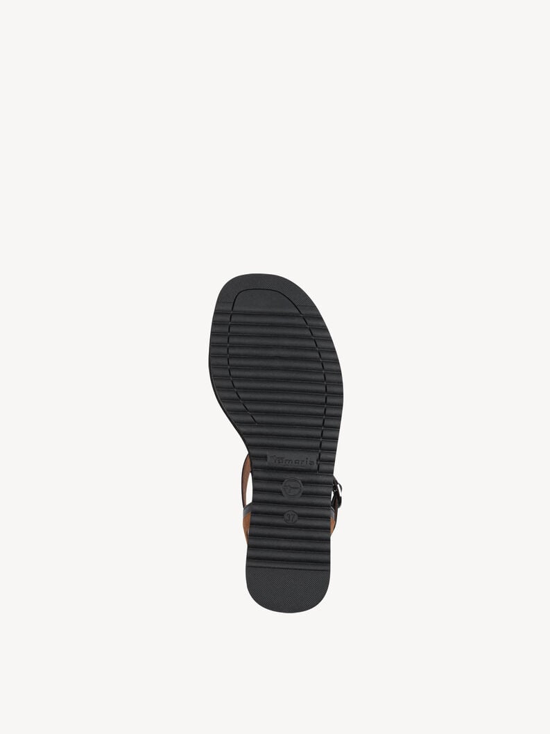 in pelle sandalo con tacco - nero 1-28358-44-098 compra tamaris sandali online