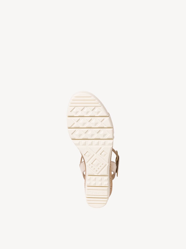 sandalo con tacco - beige 1-28361-42-402 compra tamaris sandali online
