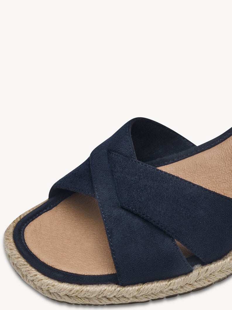 sandalo con tacco - blu 1-28367-42-805 compra tamaris sandali online