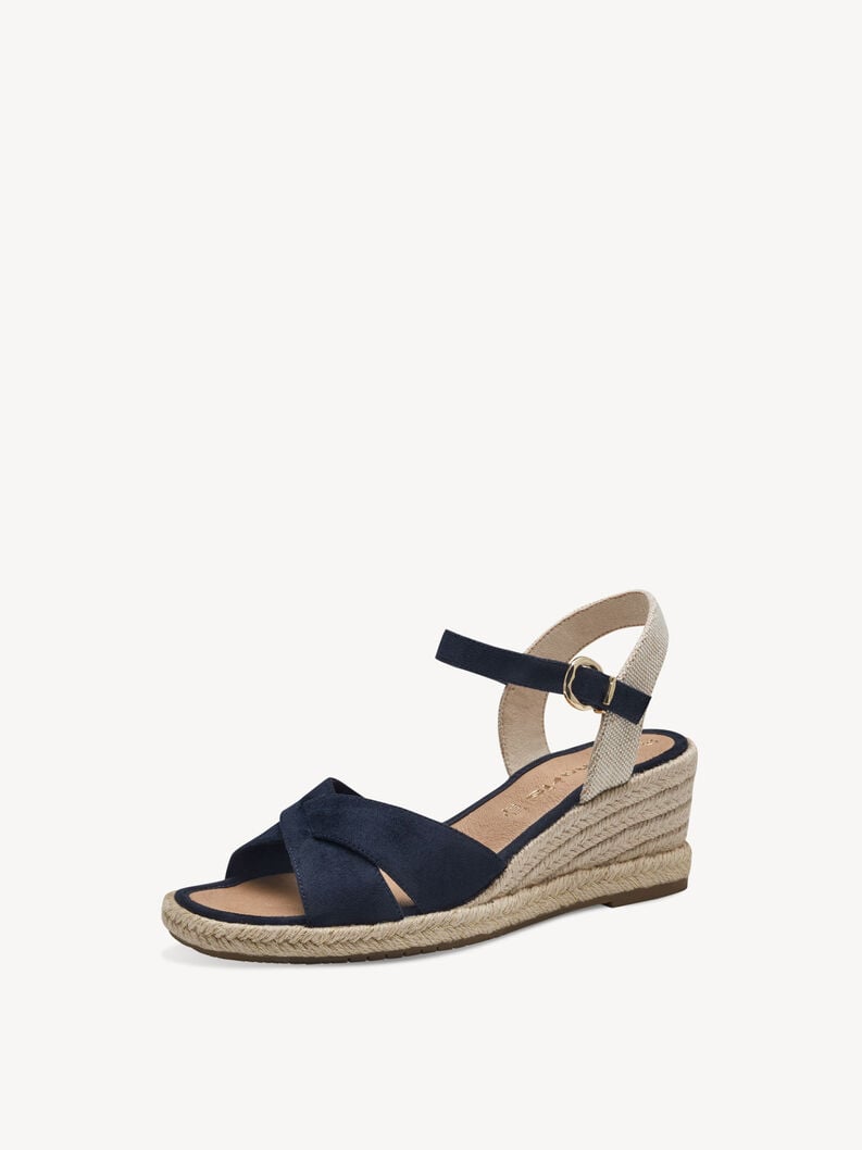 sandalo con tacco - blu 1-28367-42-805 compra tamaris sandali online