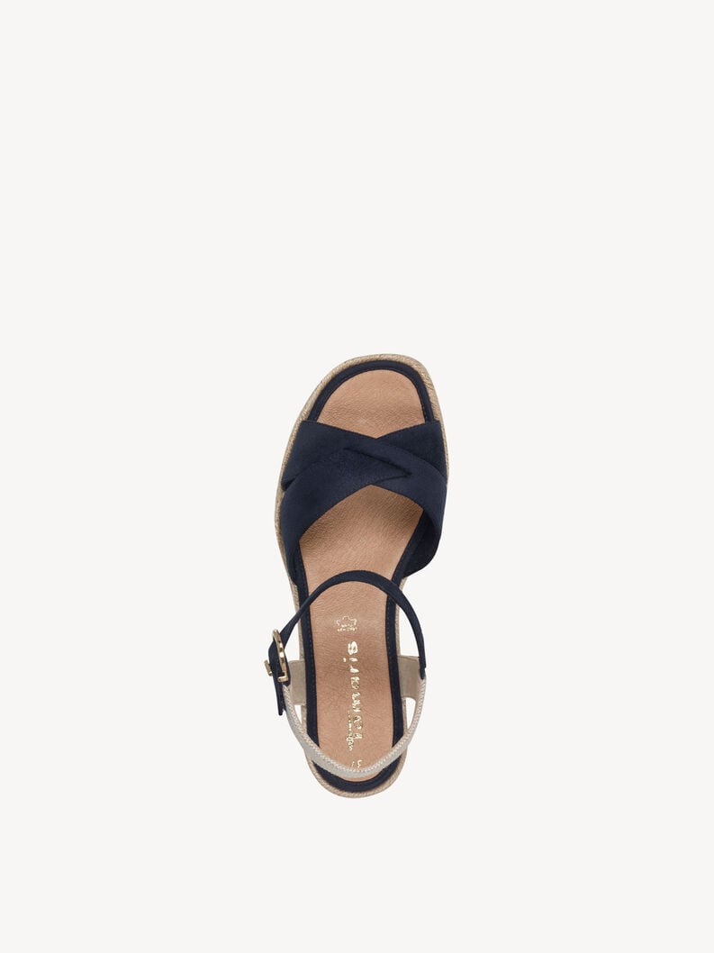 sandalo con tacco - blu 1-28367-42-805 compra tamaris sandali online