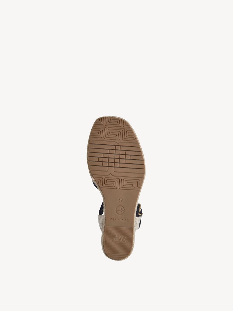 sandalo con tacco - blu 1-28367-42-805 compra tamaris sandali online