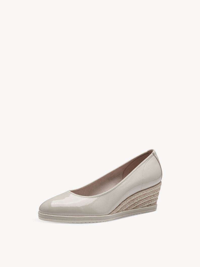 wedge pompe - beige 1-22305-42-400 compra tamaris pompe online