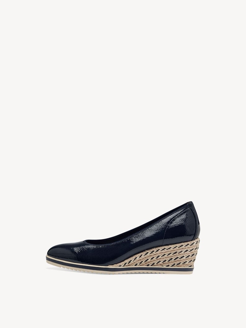 wedge pompe - blu 1-22305-42-805 compra tamaris pompe online