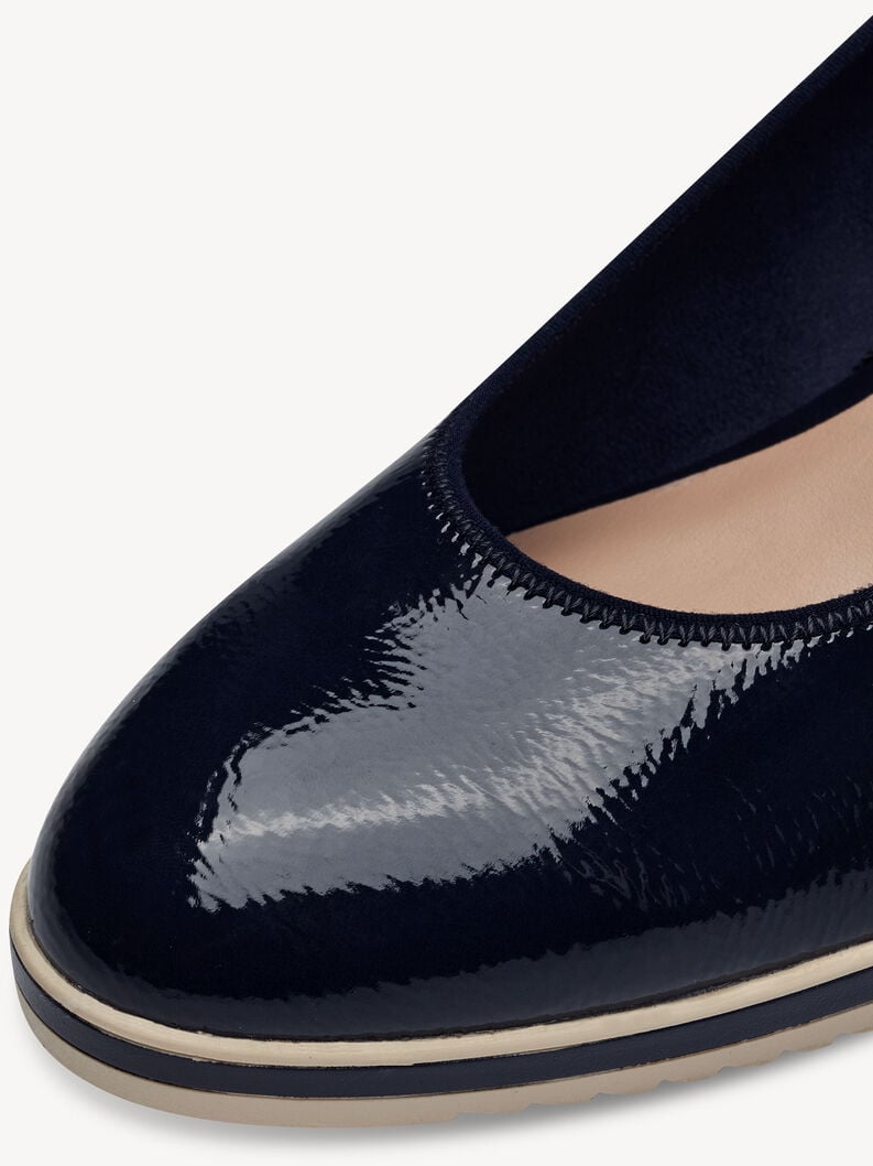 wedge pompe - blu 1-22305-42-805 compra tamaris pompe online