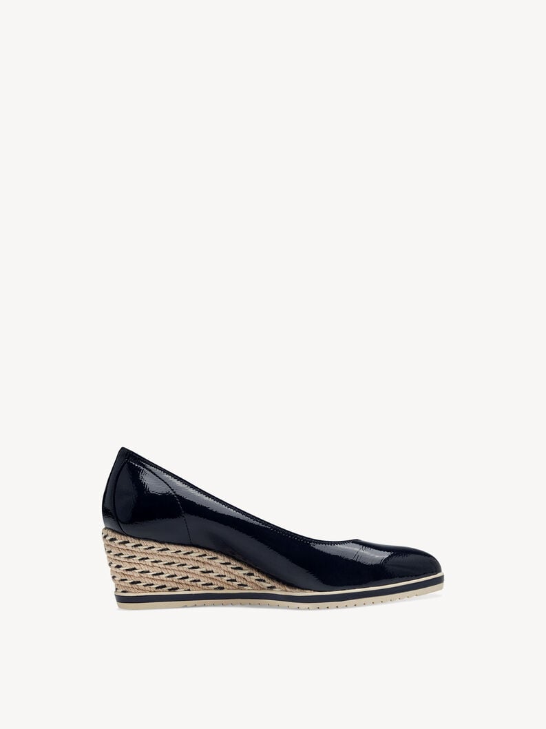 wedge pompe - blu 1-22305-42-805 compra tamaris pompe online