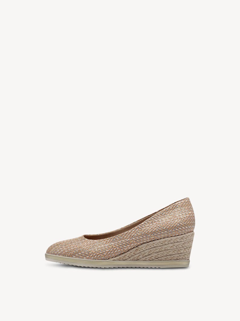 wedge pompe - beige 1-22313-44-320 compra tamaris pompe online